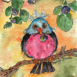 Mary Jo Oxrieder MJ Welcome to my Magical Land! Step from the neighborhoods of &#8220;Supposedly-Real&#8221; and &#8220;Should&#8221; into your Heart&#8217;s world. A world of dreams coming true, love found and deepened, new visions being born and all wonderful things possible. I express my whimsical world in a variety of mixed media. My Fantasy Houses, complete with stories, are created using pen and watercolors. Other creations come into being as the whim takes me.