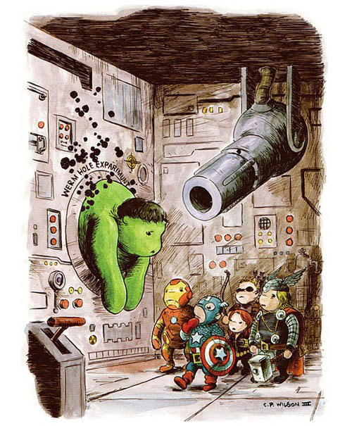 If The Avengers Were to Visit The Hundred Acre Woodâ€¦