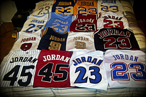 michael jordan jersey collection
