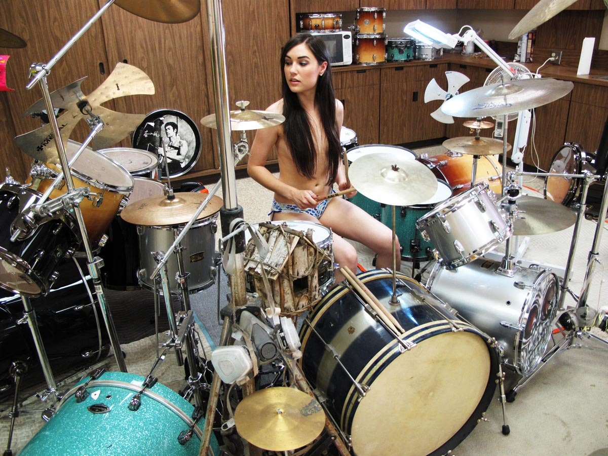 Drumming Naked Cute Movies Teens