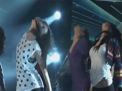 over-the-moon-with-you :Danielle dancing on the x factor. 
