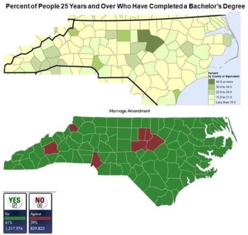 North Carolina passes same sex marriage ban