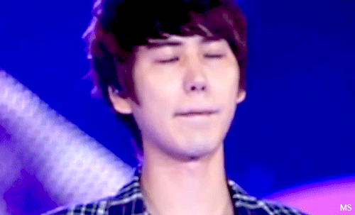 Kyuhyun’s anticipation became apparent on his face as you swirled your tongue around the head of his . 