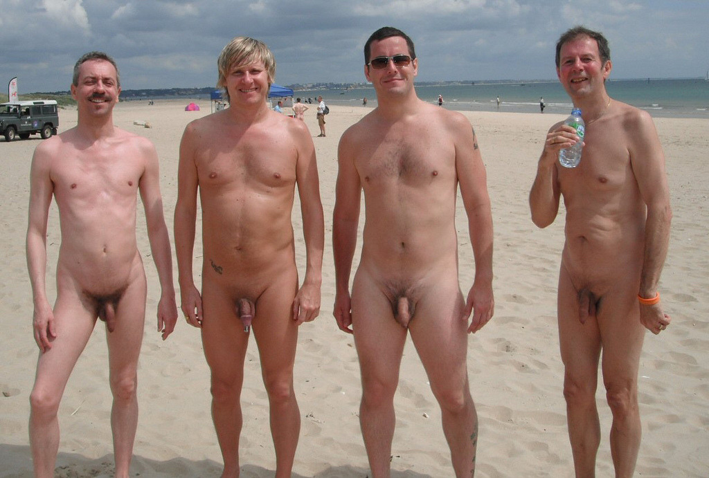 size beach nude Average penis