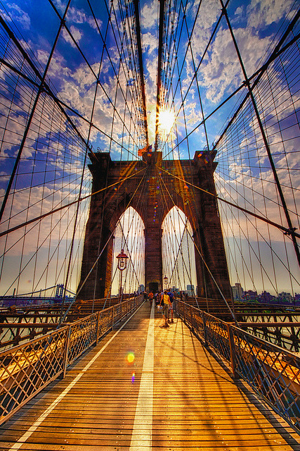 internetnemo: Brooklyn Bridge by Matt Pasant on Flickr.