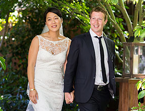 Mark Zuckerberg Casou em Segredo