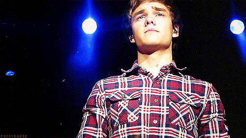  When Liam sings he makes his face look sad x 