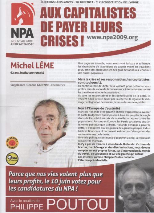 Michel Lème son Poutou ! (via Frédérique F.)