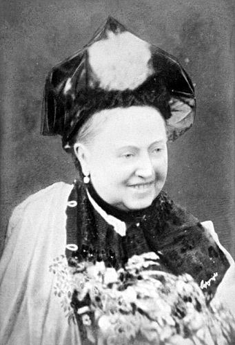 vintagearoundtheworld: From the era (named after her, no less), when rarely a smile was seen on film.Picture of Queen Victoria taken from the Bridgeman Collection, drawn from the Hulton|Archive. 