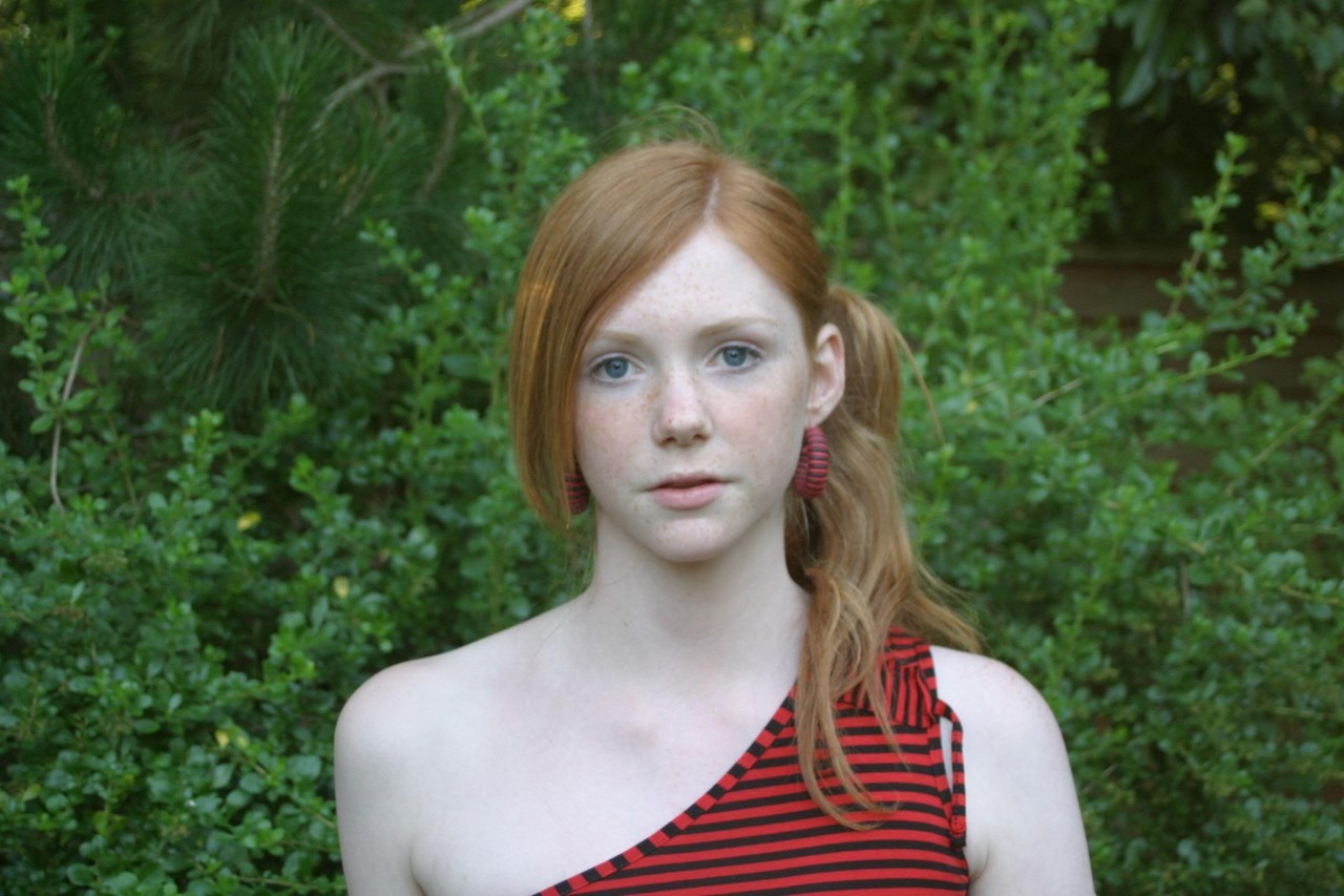 Hot Redhead Freckled Teen 13