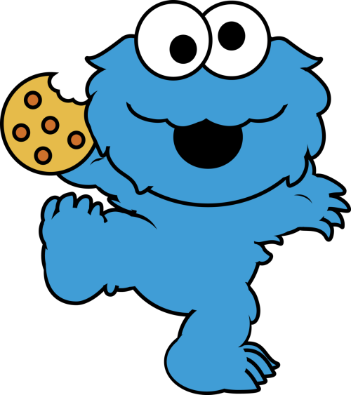 baby cookie monster and elmo coloring pages - photo #18
