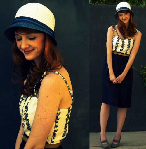 Anything Goes (by Jane Bennet)
hat - AQUAtop (jumper) - TOPSHOPskirt - forever21belt - vintageshoes - Ann Marino