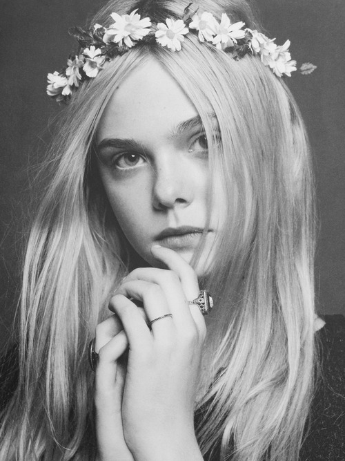  Elle Fanning photographed by Karl Lagerfeld for the book “The Little Black Jacket Chanel’s Classic Revisited” 