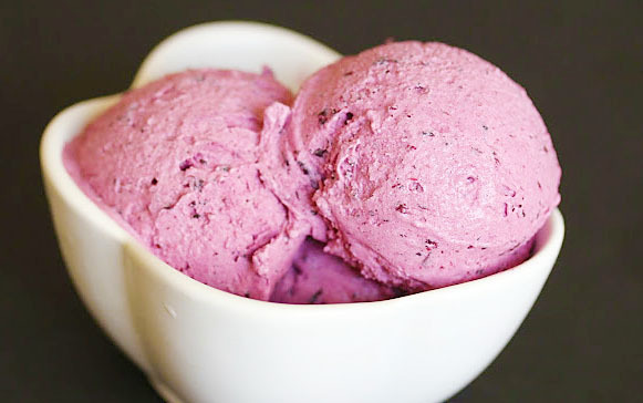  Blueberry Ice Cream 