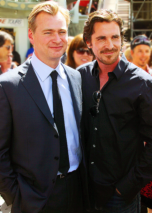 What do you admire and detest most about working with Nolan? - He is a genius! I&#8217;m rather glad to have worked with him on these many films. » 24/100 → Christian Bale 