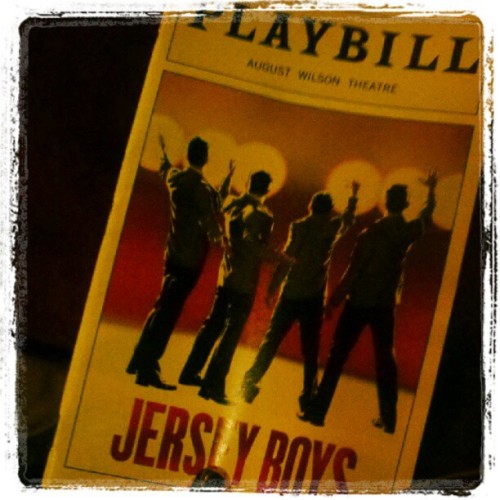 Jersey Boys with Eva (Taken with Instagram) A lovely little Sunday in the city.