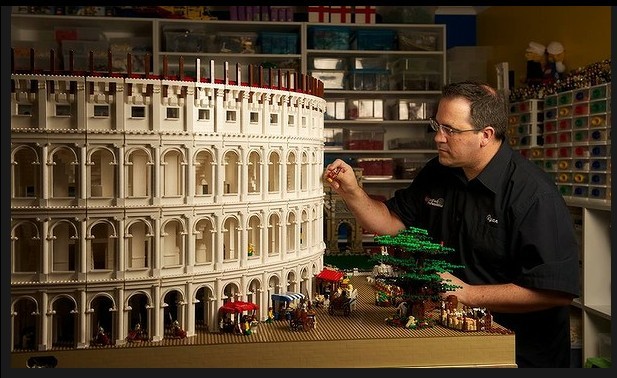 Geek Art Gallery: Lego Creation: Colosseum