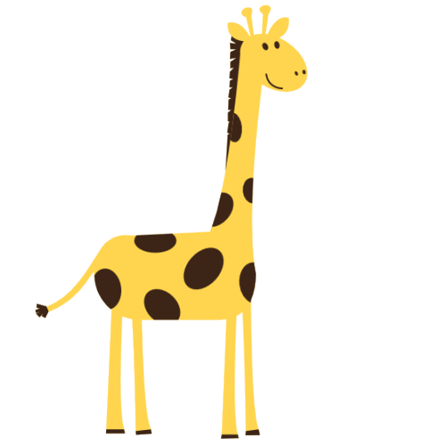 giraffe cartoon clipart - photo #8