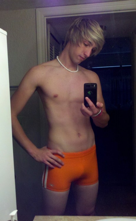 Gay blonde twink piss