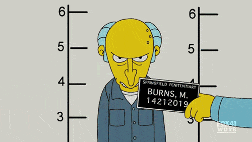 Burns na policii