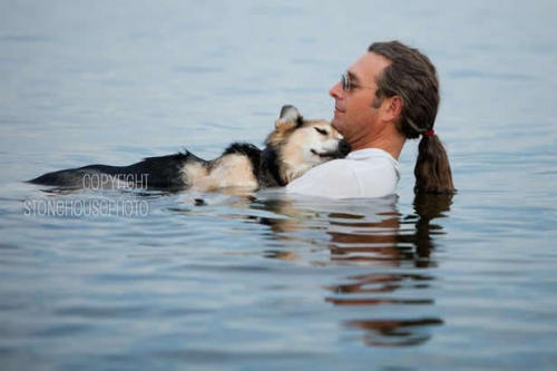 Amizade Inspiradora entre um Homem e o seu Cão