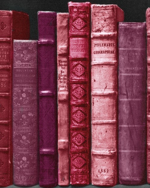 pink books on Tumblr