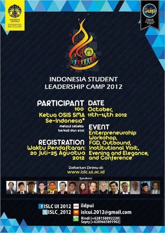 Indonesia Student Leadership Camp, ILDP, 2012