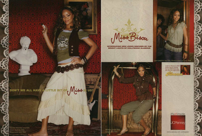 Throwback: 2006 advertisement with Miss Bisou