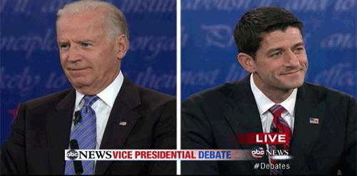Joe Bidens vice-presidential reactions in gifs | US news 