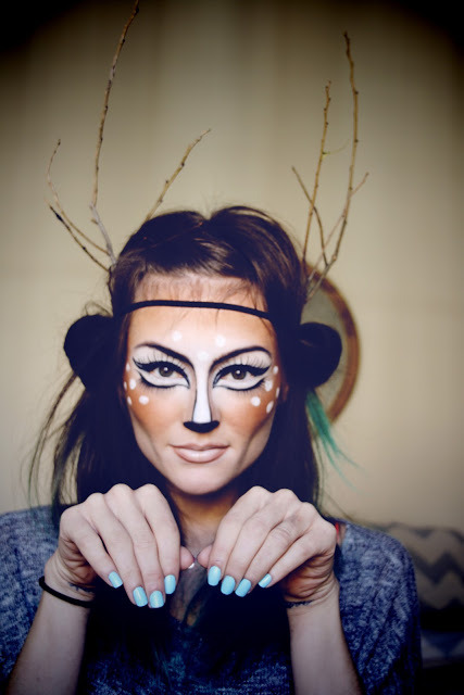 modcloth: This deer makeup is incredible! Shannon of Cheap Thrills makes the step-by-step easy with a video as well. Love it! &lt;3 Jess, ModStylist Need styling suggestions, trend tips, or dress details? Ask a ModStylist and your question might be featured on our feed! 