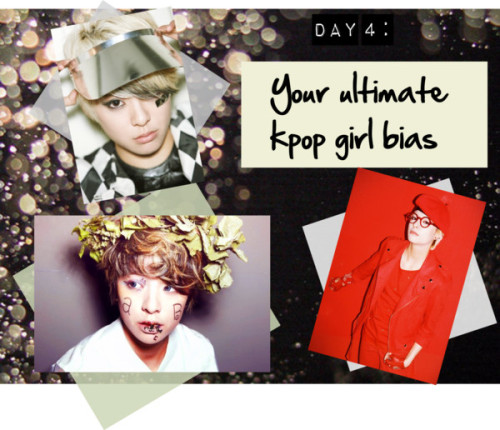 Day 4: Your ultimate kpop girl bias by electricblackjack on Polyvore
