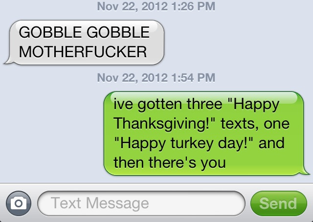 Th of july gobble gobble